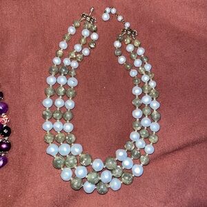 Vintage Marvella Multi-Strand Beaded Necklace